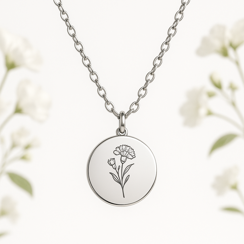 Custom Birth Month Flower Necklace: A Trendy and Profitable Opportunity for Jewelry Manufacturers