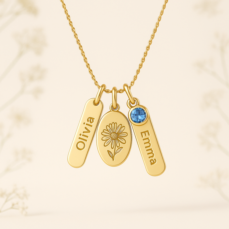 Boost Your Jewelry Brand with Custom Birthstone Charm Necklaces and Personalized Birth Month Flower Jewelry: Top Trends in Customization, Quality Control, and Wholesale Manufacturing
