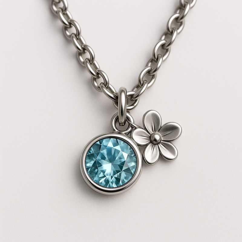 Celebrate Every Season: Custom Birthstone & Flower Charm Necklaces Celebrate Every Season: Custom Birthstone & Flower Charm Necklaces - Featured Image