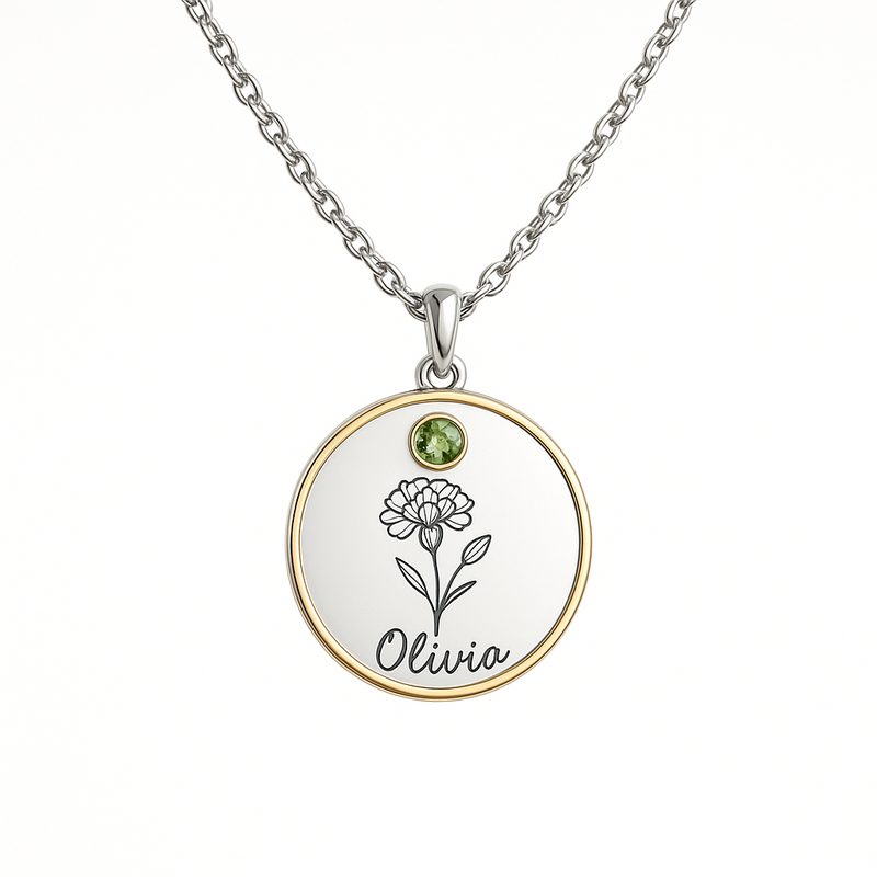 Why Custom Birth Month Flower Necklaces and Personalized Birthstone Flower Jewelry Are a Must-Have for Jewelry Brands