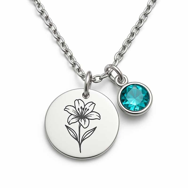 Timeless Treasures: Custom Birthstone & Flower Necklaces for Every Season Timeless Treasures: Custom Birthstone & Flower Necklaces for Every Season - Featured Image