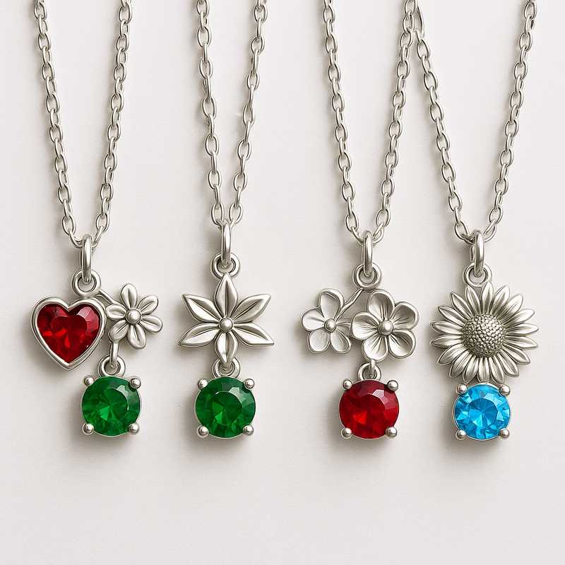 Seasonal Sparkle: Custom Birthstone & Flower Charms for Every Holiday Seasonal Sparkle: Custom Birthstone & Flower Charms for Every Holiday - Featured Image