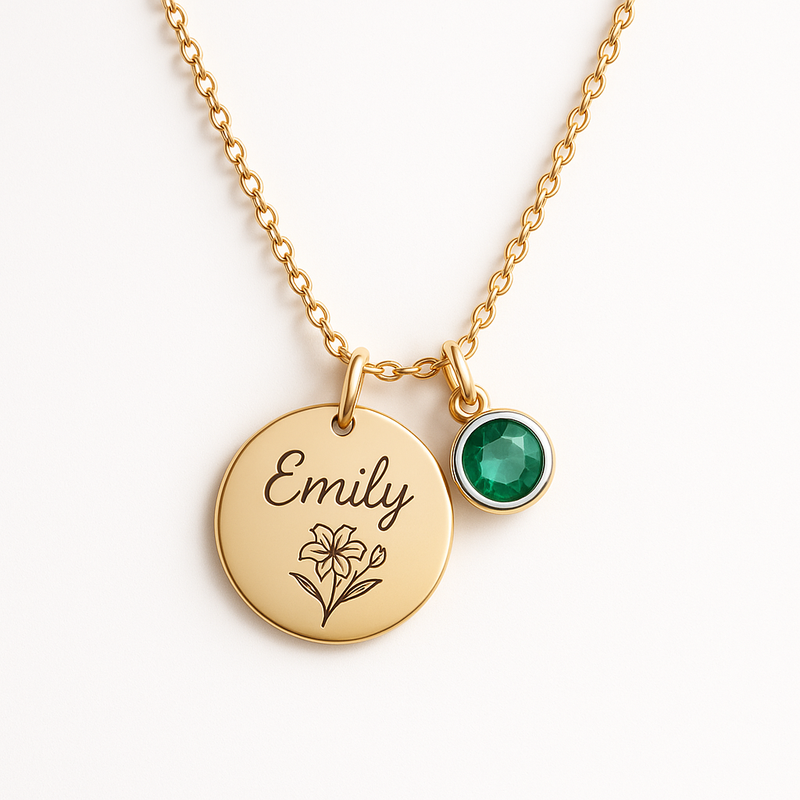 Why Custom Birth Month Flower Birthstone Charm Necklaces Are a Game-Changer for Jewelry Brands: A Guide to Personalized Jewelry Manufacturing