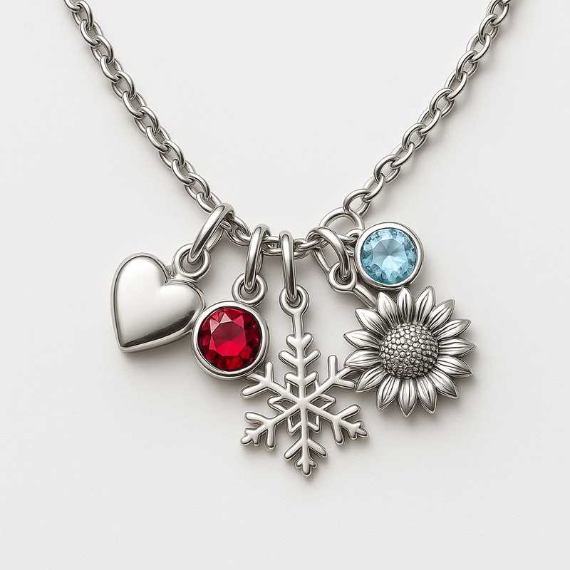 Celebrate Every Season with Custom Birthstone & Flower Necklaces Celebrate Every Season with Custom Birthstone & Flower Necklaces - Featured Image