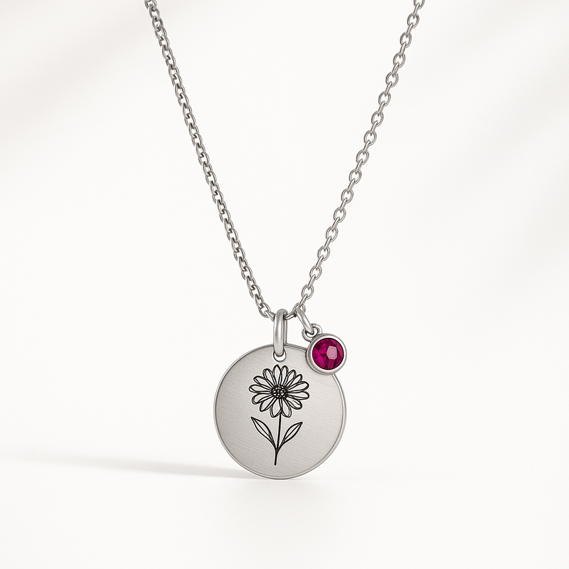 Custom Birth Month Flower Necklace Manufacturing: Boost Business with Personalized Jewelry & Birthstone Charm Trends