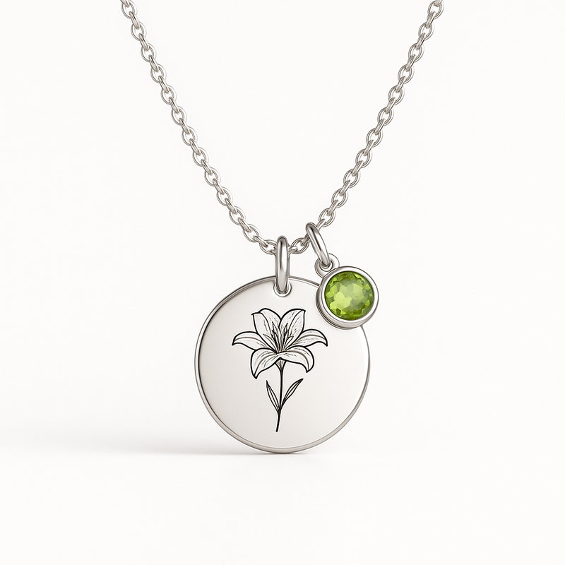 How Custom Birth Month Flower Birthstone Charm Necklaces Drive Business Growth in the Jewelry Industry