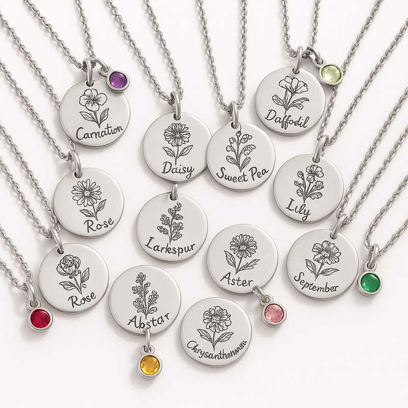 From Concept to Creation: Custom Birth Month Charm Necklaces From Concept to Creation: Custom Birth Month Charm Necklaces - Featured Image