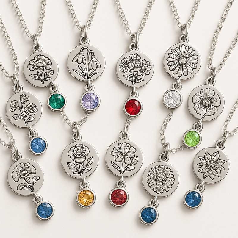 Timeless Blooms: Holiday-Ready Birthstone Charm Necklaces Timeless Blooms: Holiday-Ready Birthstone Charm Necklaces - Featured Image