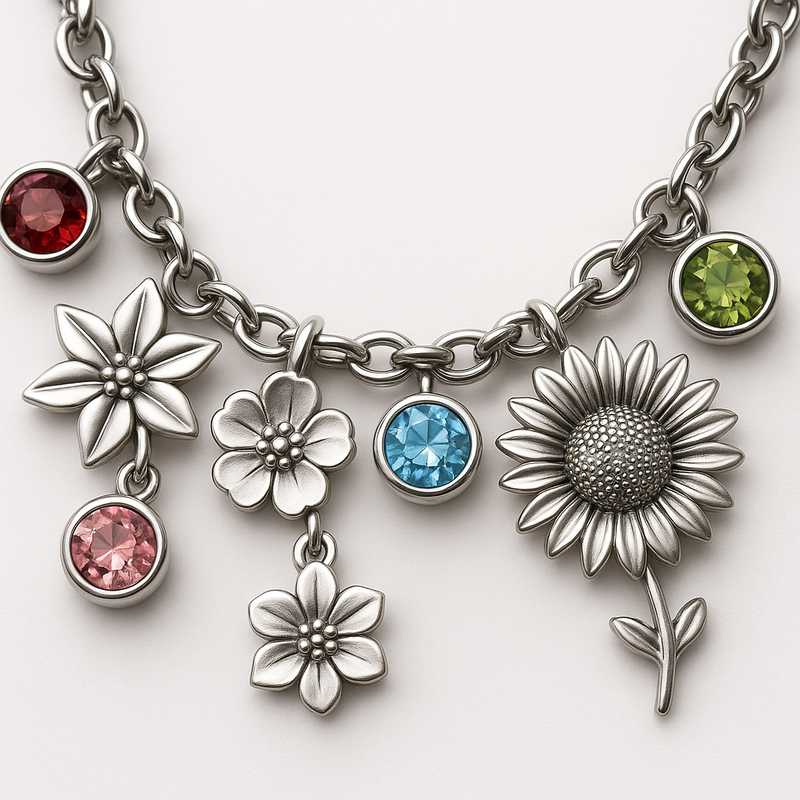 Holiday Radiance: Custom Floral & Birthstone Charms for Every Season Holiday Radiance: Custom Floral & Birthstone Charms for Every Season - Featured Image