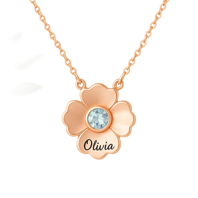 Custom Birthstone Flower Necklace Trends: How Personalized Jewelry Drives OEM/ODM Business Growth in 2025
