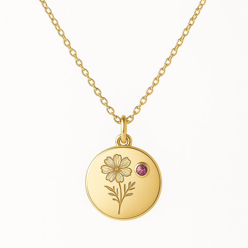 Custom Birth Month Flower Necklace: Wholesale Customization & Manufacturing Insights for Birthstone Charm Jewelry Brands