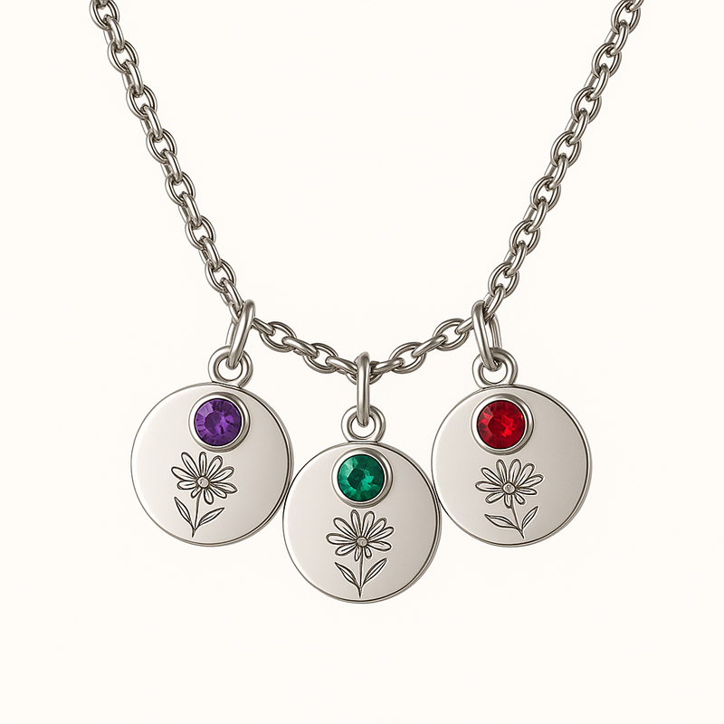 Custom Birthstone Flower Necklace Trends for B2B: Boost Sales with Personalized Birth Month Charm Jewelry & Engraved Floral Pendants