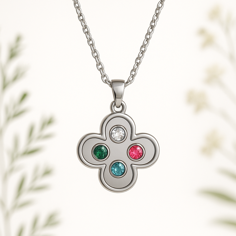 Custom Birthstone Flower Necklace Trends 2025: Boost Jewelry Business with Low MOQ, Design Flexibility & OEM Strength