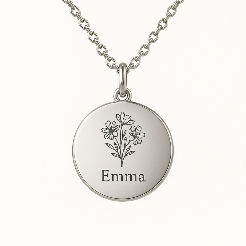 Custom Birth Month Flower Necklace Manufacturing: Boost B2B Sales with Durable, Low MOQ Jewelry Solutions