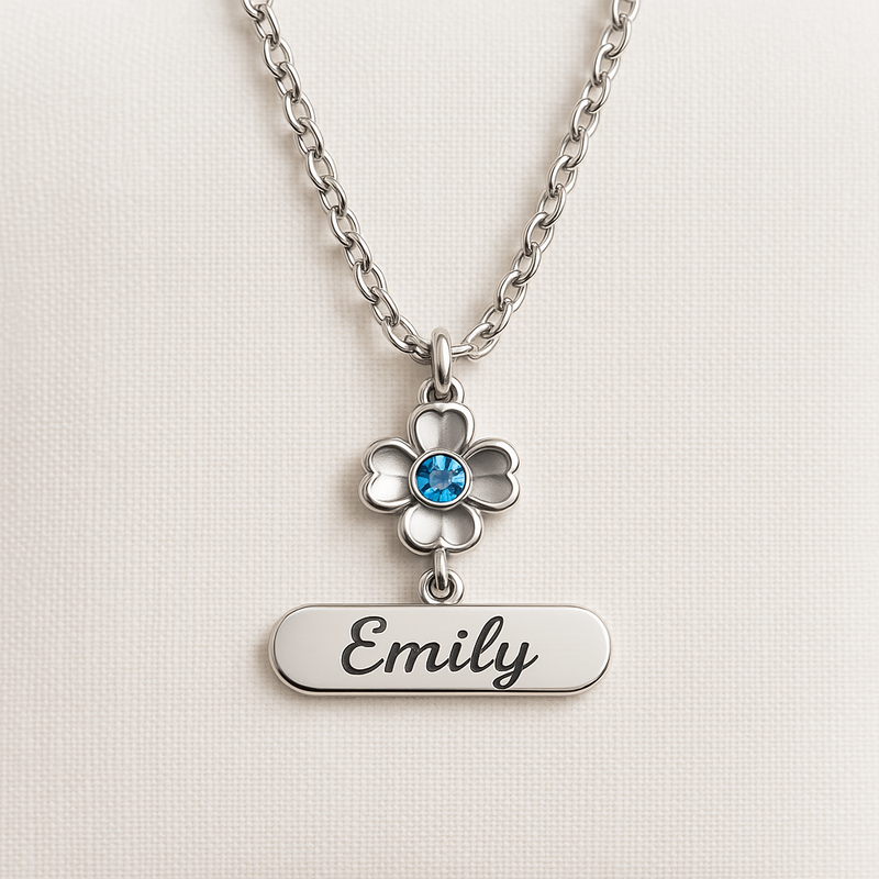 Custom Birthstone Flower Necklace Trends for B2B: Boost Business with Personalized Jewelry Manufacturing
