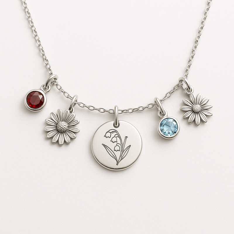 Tailored Birth Month Charm Necklaces: Customization from Concept to Creation Tailored Birth Month Charm Necklaces: Customization from Concept to Creation - Featured Image
