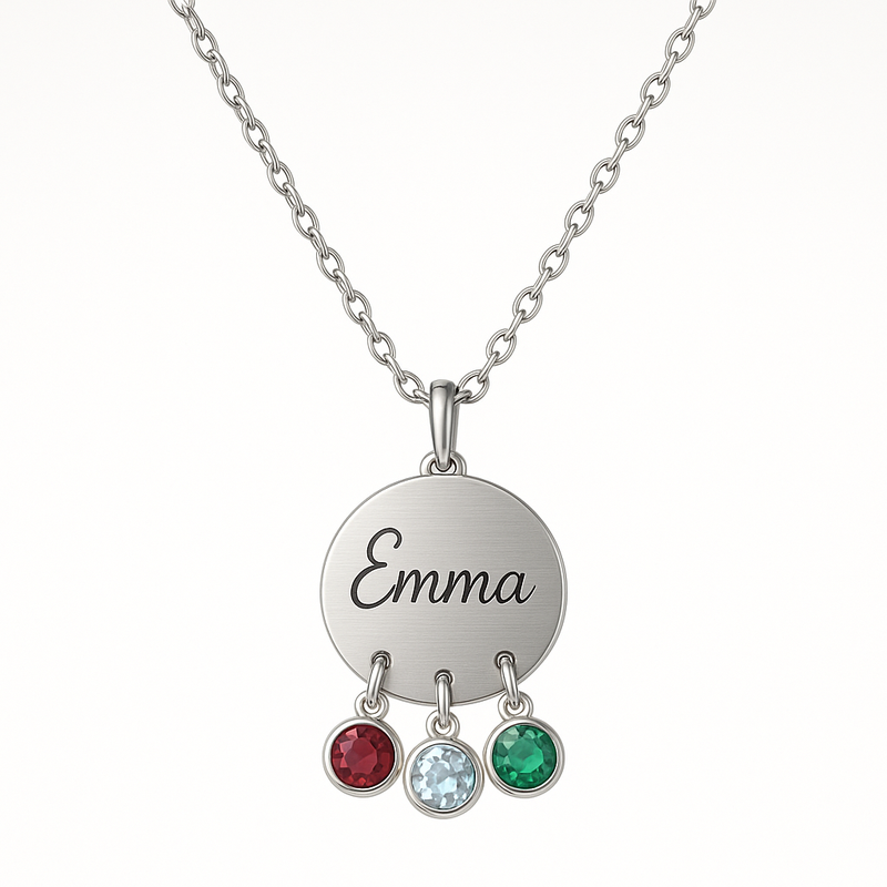Custom Birthstone Charm Necklace Manufacturing: Boost Your Brand with Personalized Jewelry & Low MOQ Solutions