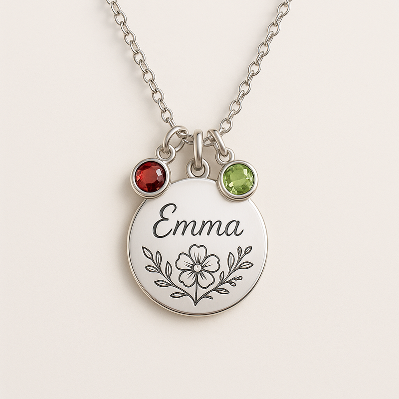 Enhance Your Jewelry Line with Custom Birthstone Charm Necklaces and Personalized Birthstone Flower Necklaces