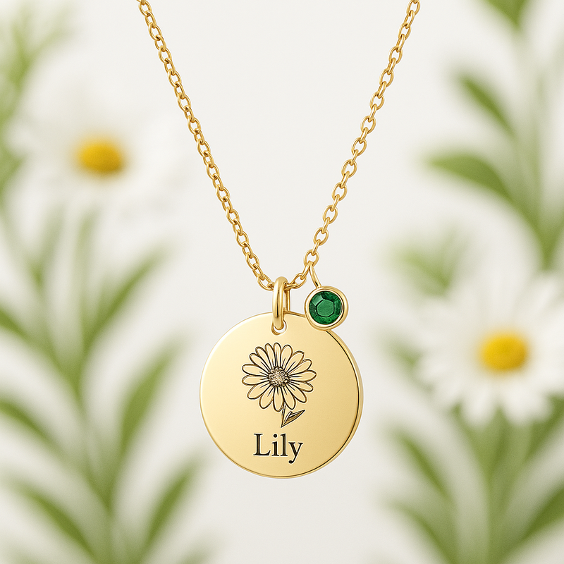 Elevate Your Jewelry Brand with Custom Birth Month Flower Necklaces: Personalization, Birthstone Charm Necklaces, and More for Wholesale Success