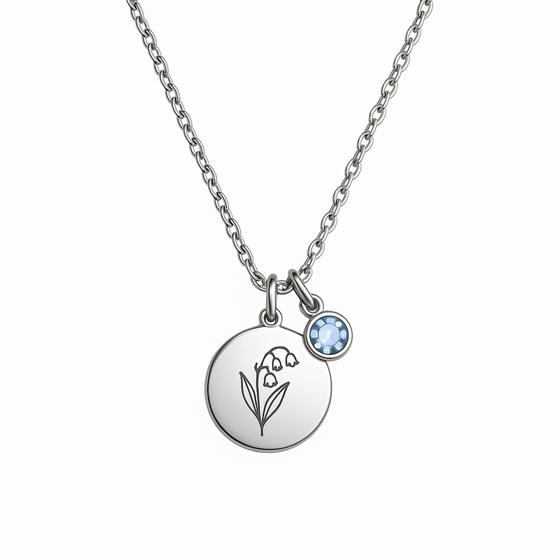 Custom Birth Month Flower Birthstone Charm Necklace: Wholesale Trends & OEM/ODM Growth Opportunities in 2025