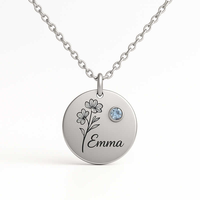Custom Birth Month Flower Necklace Trends for 2025: Wholesale Personalization Meets Durable Stainless Steel Craftsmanship