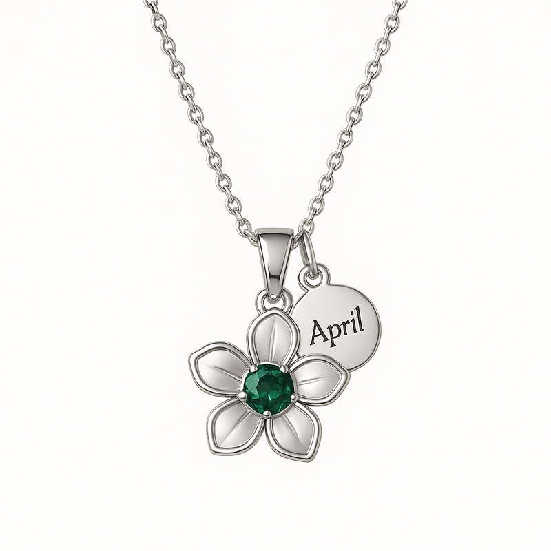 Boost Your Jewelry Business with Custom Birthstone Flower Necklaces: Personalized Birth Month Charm Jewelry for Wholesale Growth