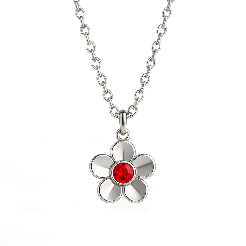 Custom Birthstone Flower Necklace: Boost Business Growth with Personalized Birth Month Charm Jewelry Manufacturing