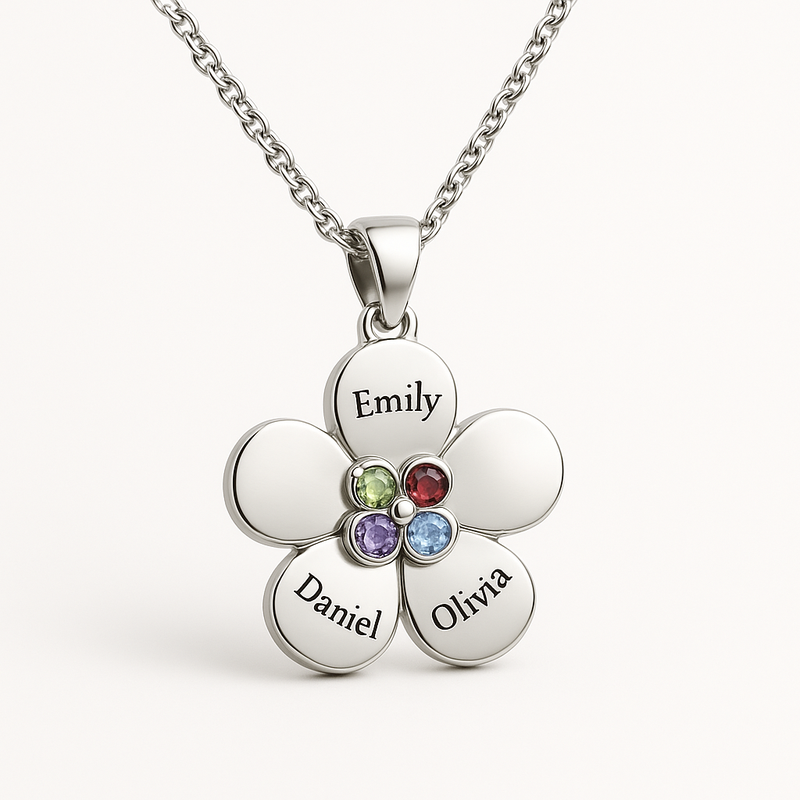 Custom Birthstone Flower Necklace Trends for 2025: Boost Your Jewelry Business with Personalized Charm Manufacturing