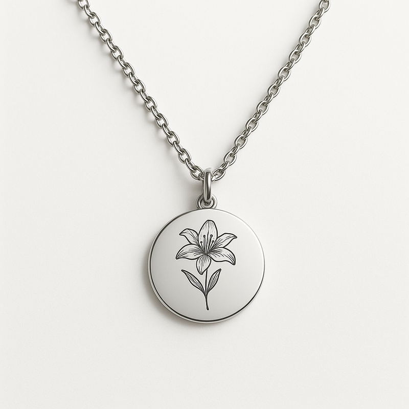 Custom Birth Month Flower Necklace: OEM/ODM Jewelry Trends for Personalized Pendant Wholesale Success