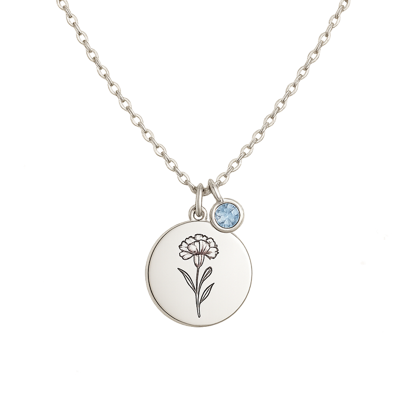 Custom Birth Month Flower Necklace Trends for 2025: Boost Your Jewelry Brand with Personalized Birthstone Charm Designs