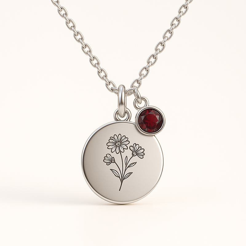 Custom Birth Month Flower Necklace: A Growing Trend in Personalized Birthstone Charm Jewelry for OEM/ODM Jewelry Manufacturers