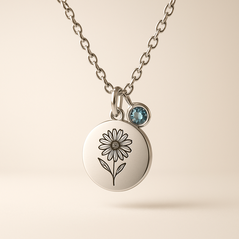 Custom Birth Month Flower Birthstone Charm Necklace: OEM/ODM Trends Driving Wholesale Growth in 2025
