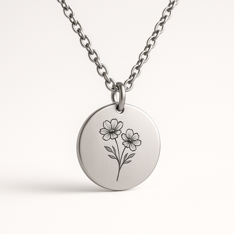 Custom Birth Month Flower Necklace Trends: Boost Your Jewelry Brand with Durable, Low MOQ OEM Solutions