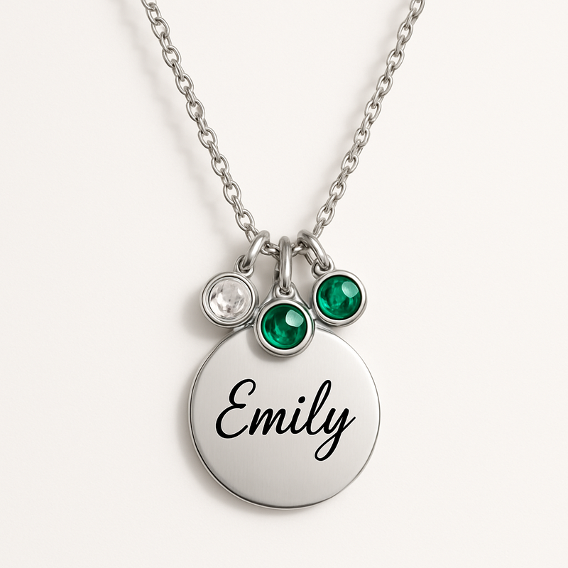 Boost Business with Custom Birthstone Charm Necklace Manufacturing: Personalization Trends & Low MOQ Solutions