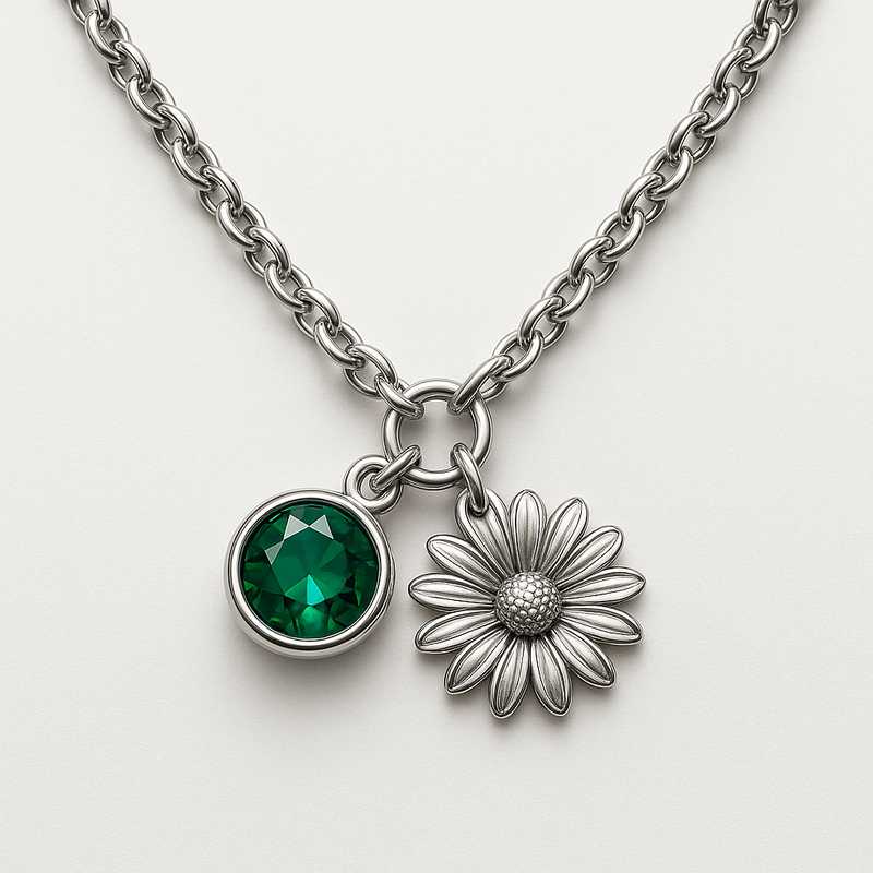 Tailored Charm Necklaces: A Complete Guide to Custom Birthstone & Flower Creations - Featured Image