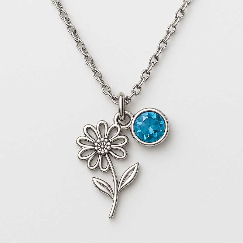 Crafting Personalized Birth Month Flower & Birthstone Necklaces - Featured Image