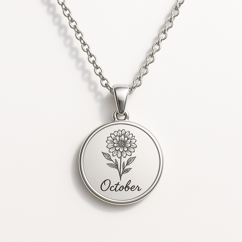 Custom Birth Month Flower Necklace Trends: Boost Your Brand with Durable Stainless Steel Designs