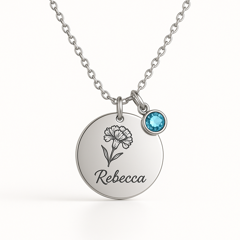 How Custom Birth Month Flower Necklaces are Driving Business Growth in the Stainless Steel Jewelry Industry