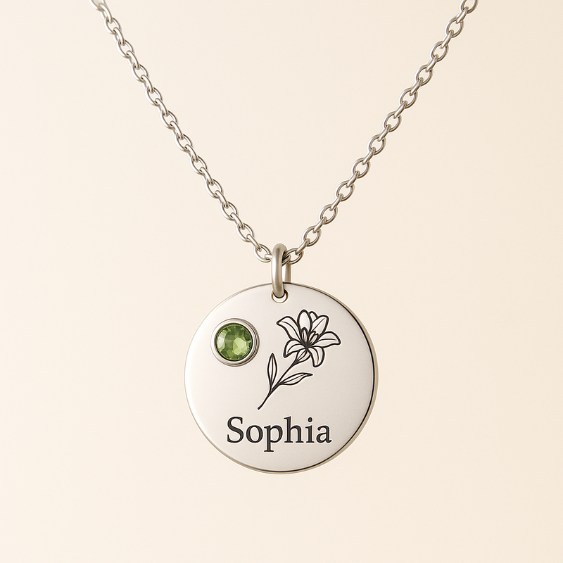 Boost Your Jewelry Brand with Custom Birthstone Charm Necklaces, Birth Month Flower Necklaces, and Personalized Birthstone Jewelry