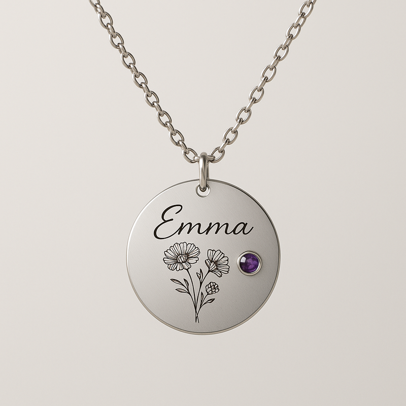 Unlock Business Growth with Custom Birth Month Flower Necklaces: Elevate Your Brand with Personalized Birthstone Jewelry Manufacturing