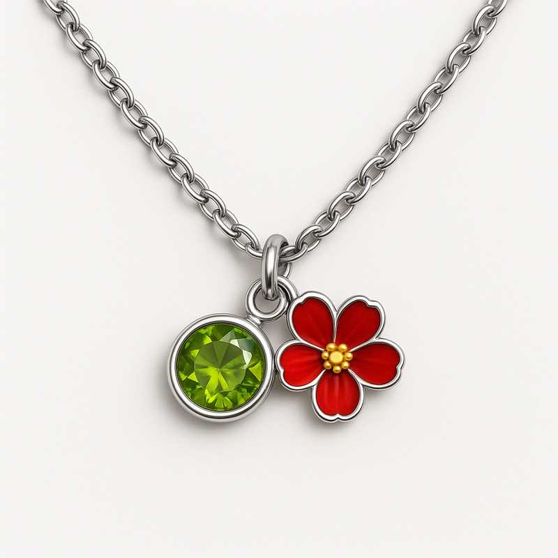 Seasonal Charm: Custom Birthstone & Flower Necklaces for Holiday Collections Seasonal Charm: Custom Birthstone & Flower Necklaces for Holiday Collections - Featured Image