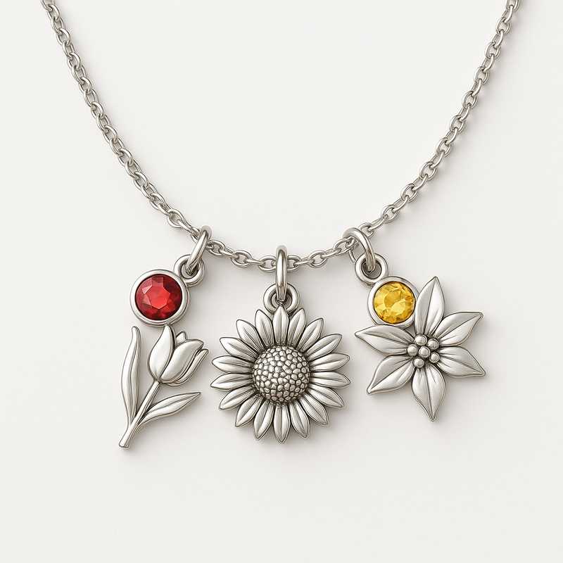 Charm the Seasons: Custom Floral & Birthstone Jewelry for Holidays Charm the Seasons: Custom Floral & Birthstone Jewelry for Holidays - Featured Image