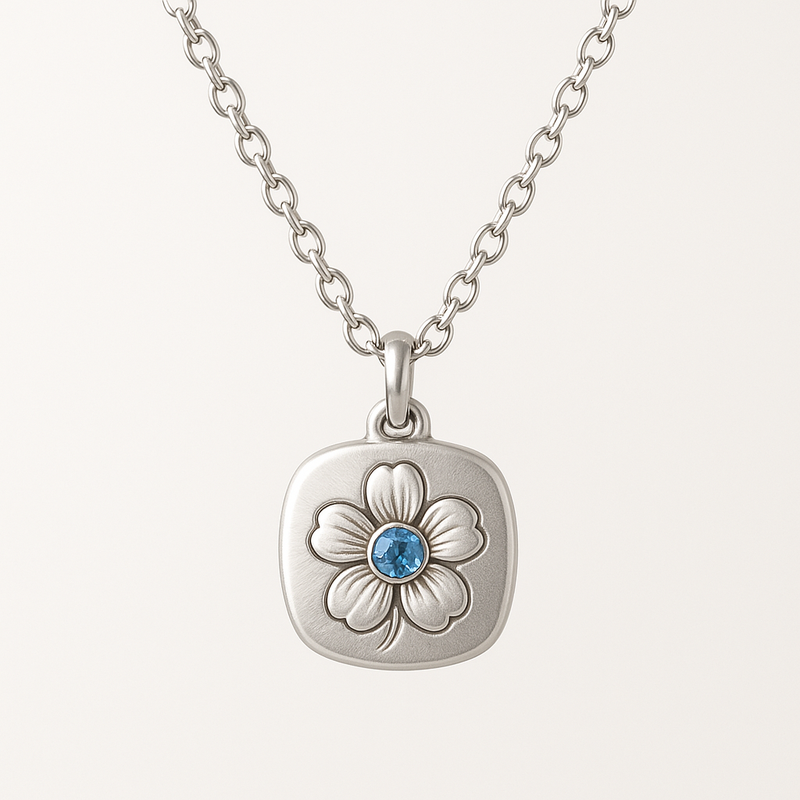 Boost Your Business with Custom Birthstone Flower Charm Necklaces: Personalized Birth Month Flower Jewelry and Gemstone Pendants