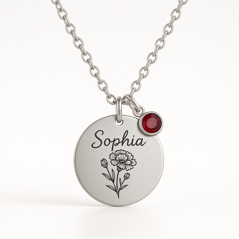 Why Custom Birth Month Flower Necklaces are the Latest Trend in Stainless Steel Jewelry Manufacturing: How Personalized Birth Flower Necklaces and Birthstone Charm Necklaces Are Shaping the Market