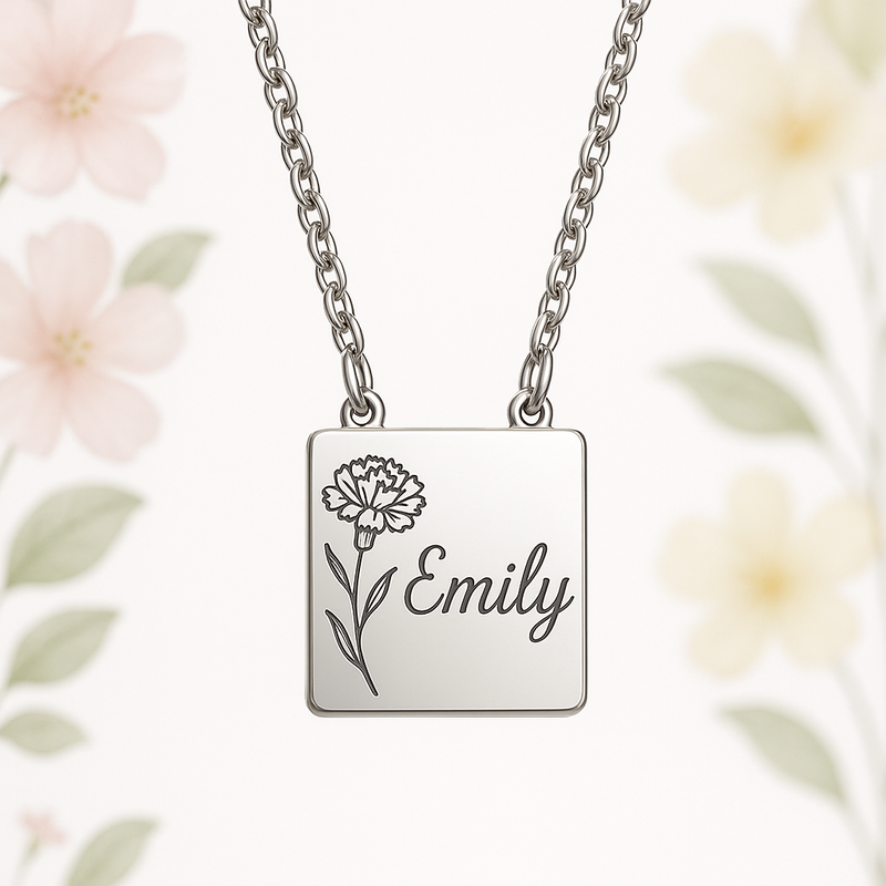 Custom Birth Month Flower Necklace: A Trendy, Personalized Option for Wholesale Jewelry Manufacturers