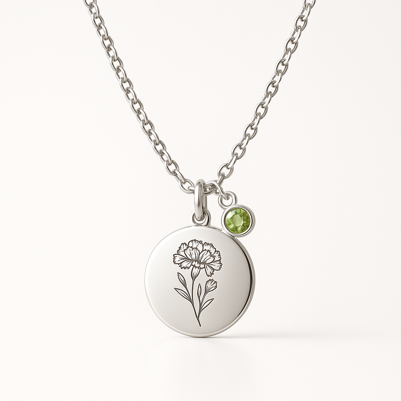 Boost Your Jewelry Brand with Custom Birth Month Flower Necklace Wholesale: Personalization Meets Profit