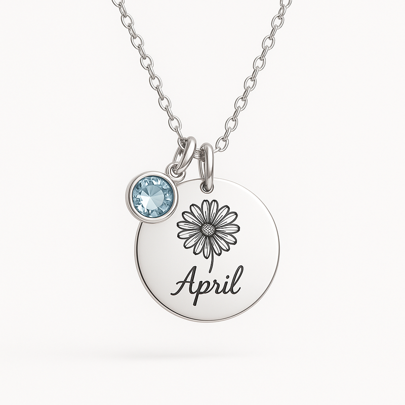 Enhance Your Jewelry Line with Custom Birthstone Charm Necklaces and Personalized Birth Flower Designs for Wholesale Success