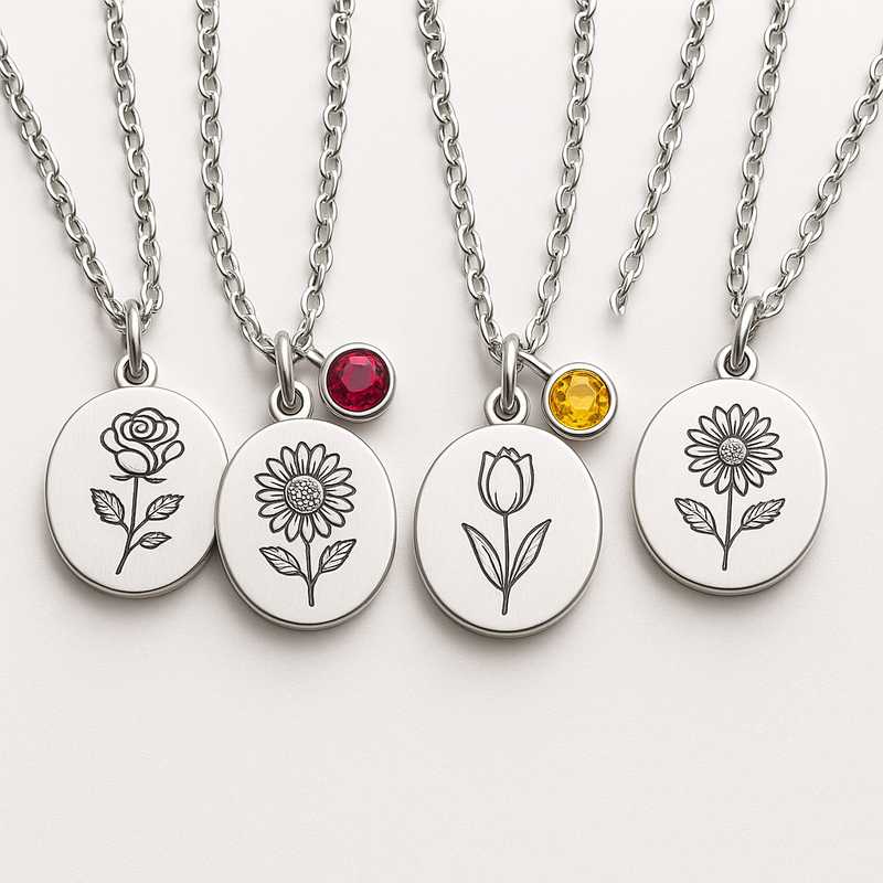 Seasonal Sparkle: Custom Birthstone & Flower Necklaces for Every Holiday Seasonal Sparkle: Custom Birthstone & Flower Necklaces for Every Holiday - Featured Image