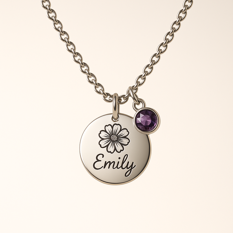 Custom Birth Month Flower Necklace Trends: Boost Your Jewelry Brand with Personalized Birthstone Charm Options