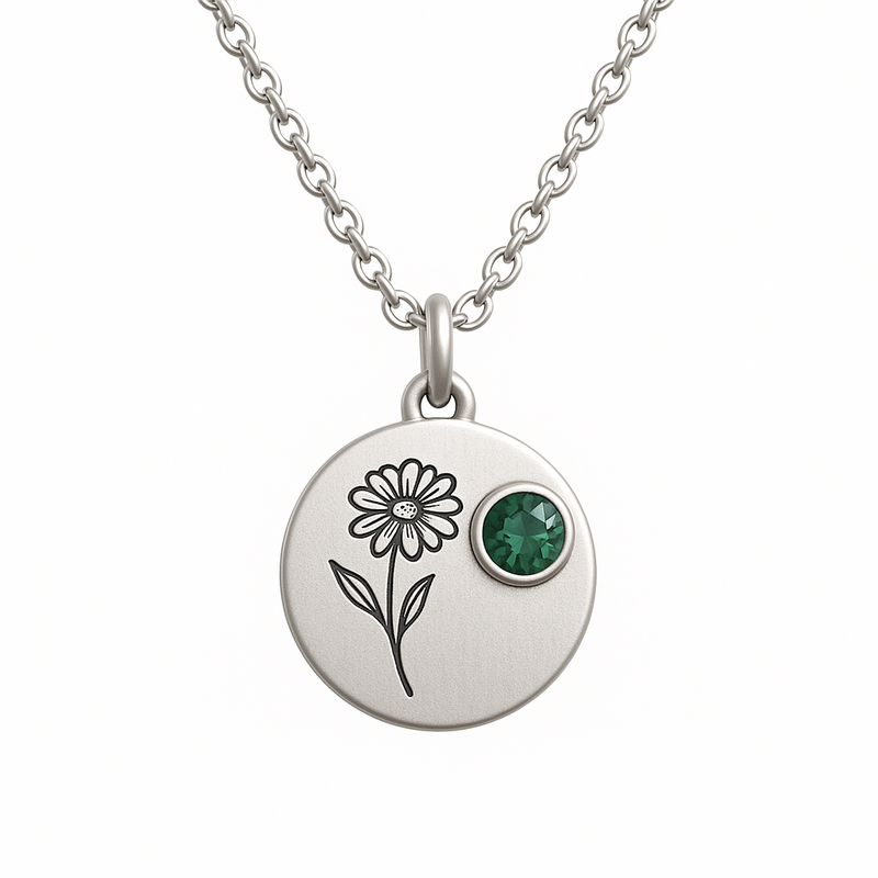Custom Birthstone Charm Necklace: Unlock Wholesale Growth with Personalized Flower Jewelry for Every Birth Month